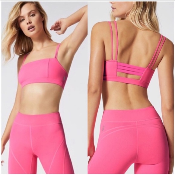 NWT 💘 Free People Strappy Sports Bra - Picture 2 of 9